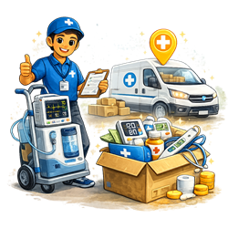 Medical Equipment Delivery